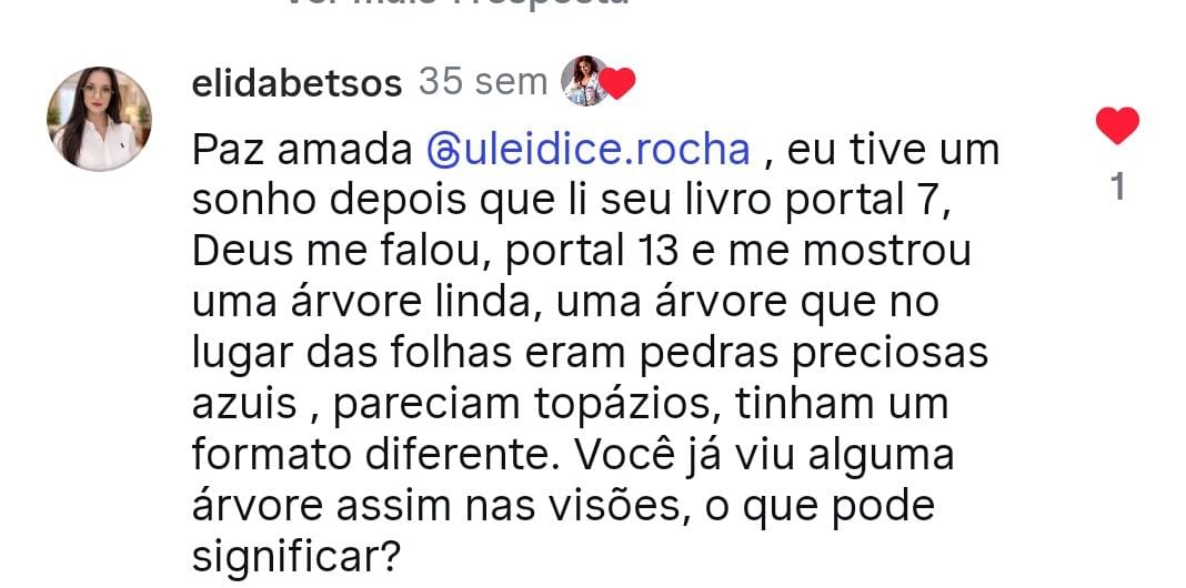 Depoimento de aluno