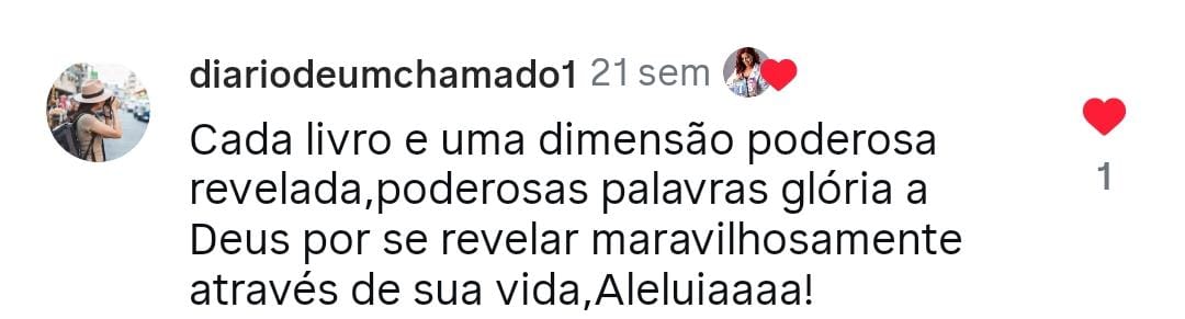 Depoimento de aluno