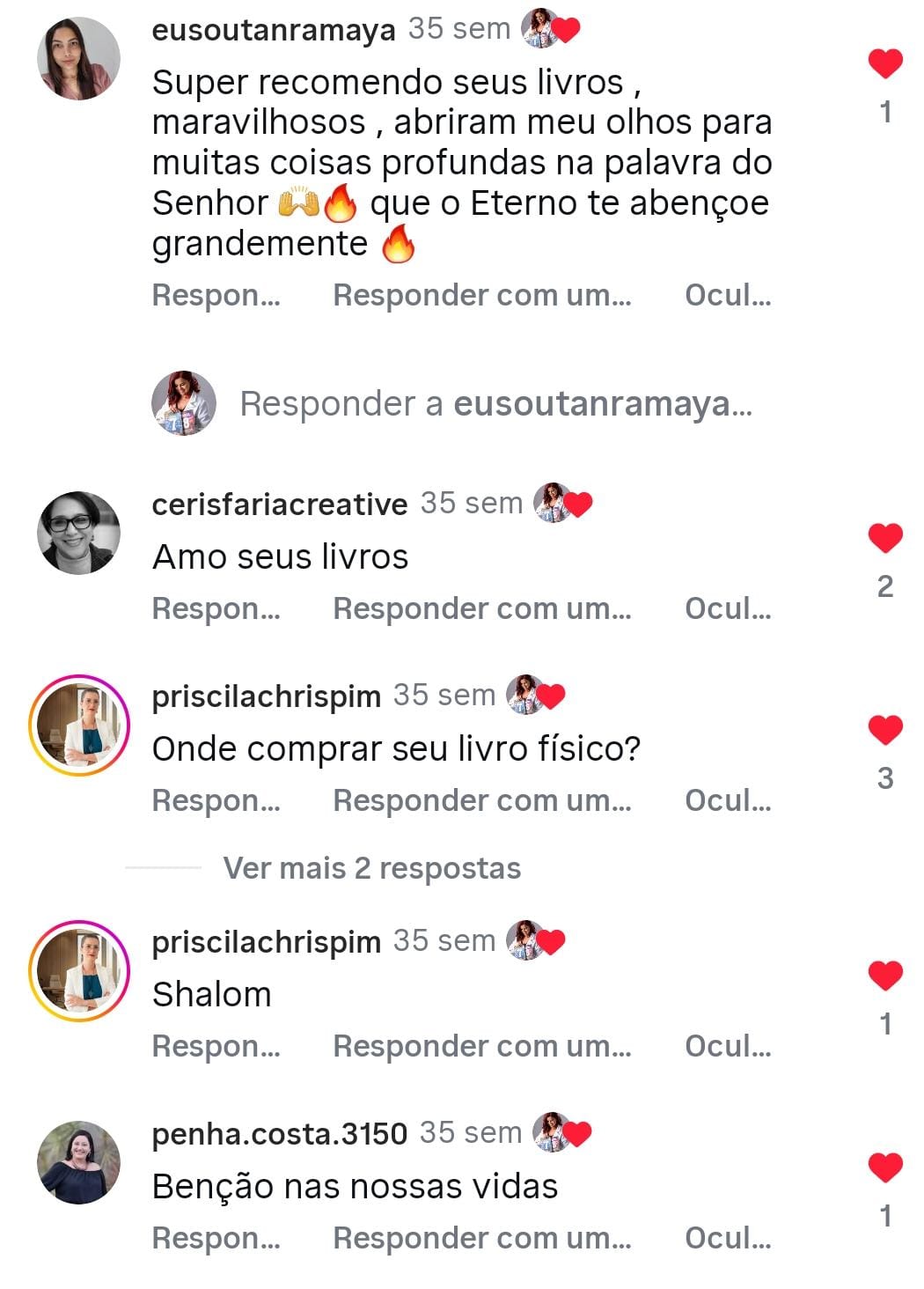 Depoimento de aluno
