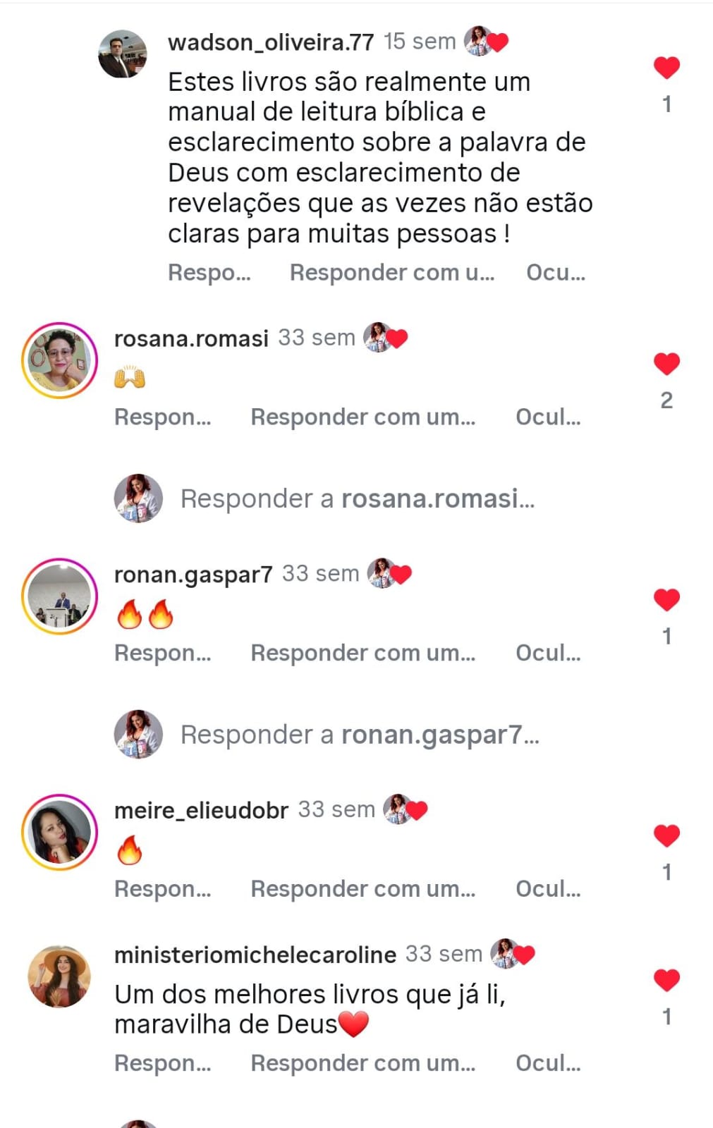 Depoimento de aluno